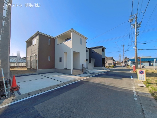 愛知県岩倉市八剱町郷の新築戸建て完成写真 2026年3月26日撮影