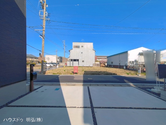 愛知県岩倉市八剱町郷の新築戸建て完成写真 2026年3月26日撮影