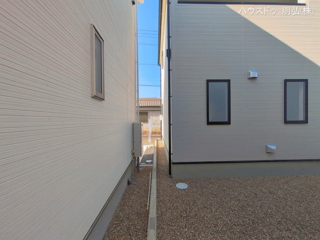 愛知県岩倉市八剱町郷の新築戸建て完成写真 2026年3月26日撮影