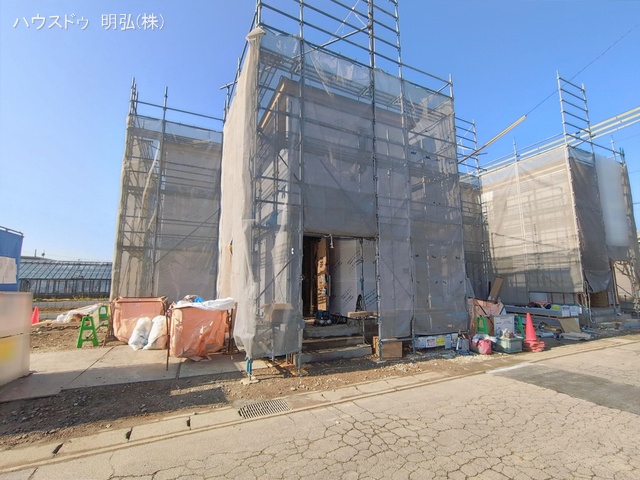 愛知県岩倉市八剱町郷の新築戸建てシート写真 2026年1月15日撮影