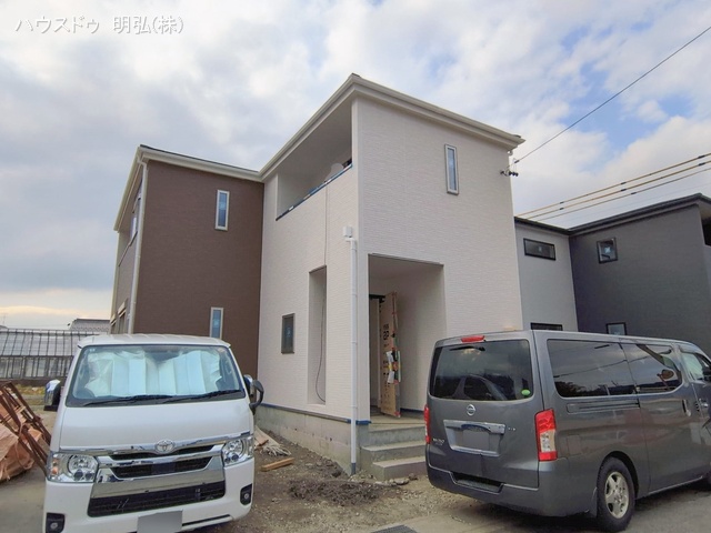 愛知県岩倉市八剱町郷の新築戸建て外構写真 2026年2月5日撮影