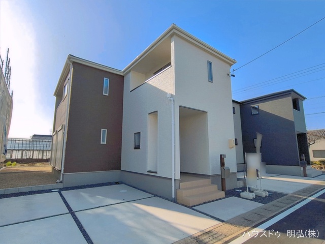 愛知県岩倉市八剱町郷の新築戸建て完成写真 2026年3月26日撮影