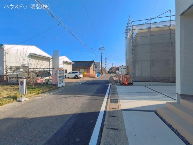 愛知県岩倉市八剱町郷の新築戸建て完成写真 2026年3月26日撮影