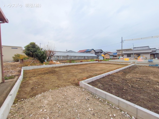 愛知県岩倉市八剱町郷の新築戸建て更地・土地写真 2025年12月16日撮影