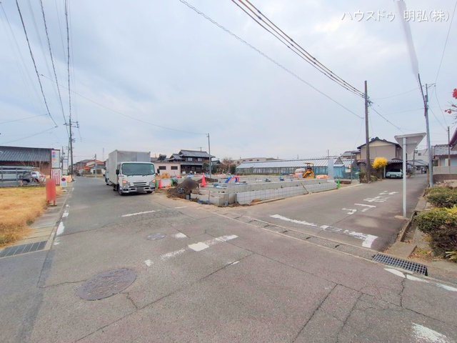 愛知県岩倉市八剱町郷の新築戸建て更地・土地写真 2025年12月16日撮影
