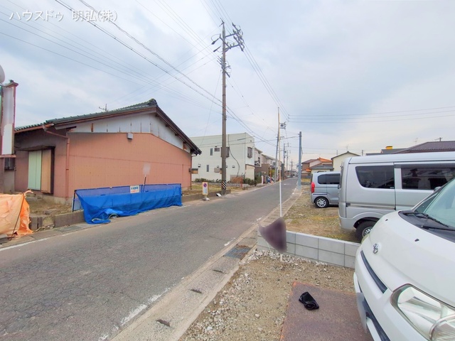 愛知県岩倉市八剱町郷の新築戸建て更地・土地写真 2025年12月16日撮影