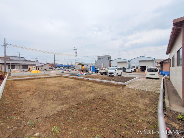 愛知県岩倉市八剱町郷の新築戸建て更地・土地写真 2025年12月16日撮影