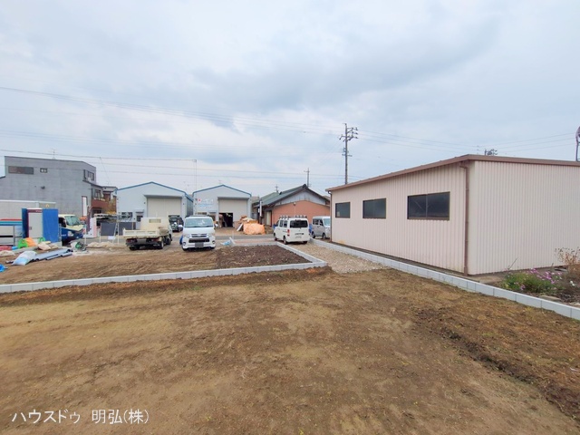 愛知県岩倉市八剱町郷の新築戸建て更地・土地写真 2025年12月16日撮影