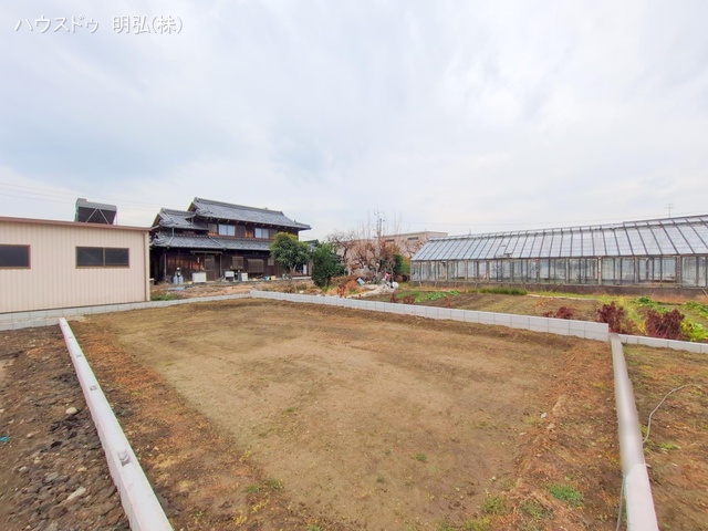 愛知県岩倉市八剱町郷の新築戸建て更地・土地写真 2025年12月16日撮影