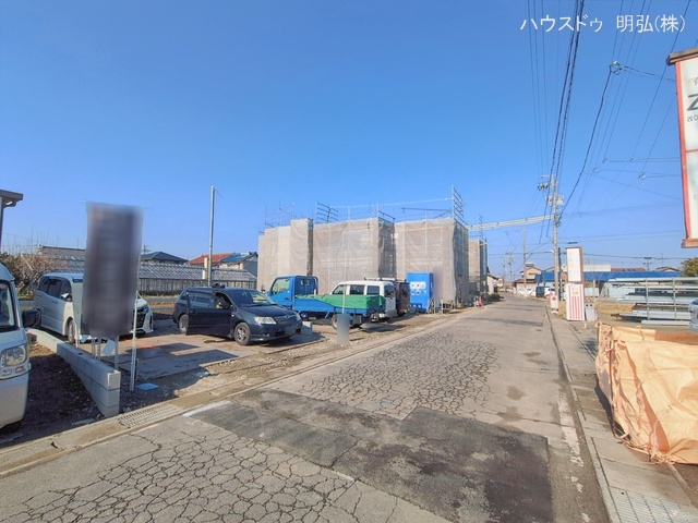 愛知県岩倉市八剱町郷の新築戸建て更地・土地写真 2026年1月15日撮影