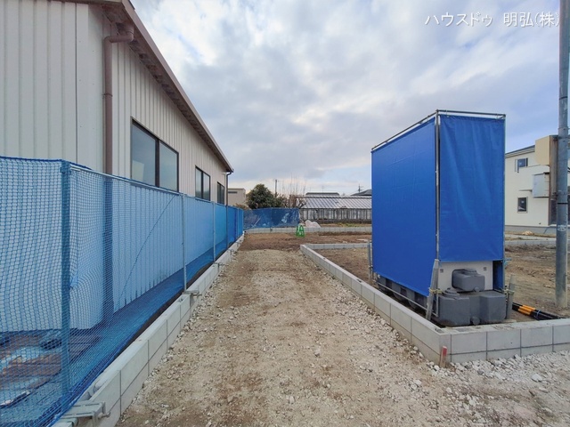 愛知県岩倉市八剱町郷の新築戸建て更地・土地写真 2026年2月5日撮影