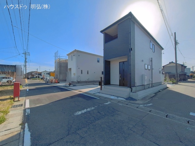 愛知県岩倉市八剱町郷の新築戸建てシート写真 2026年3月26日撮影