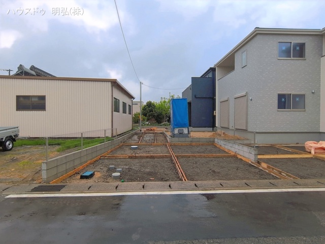 愛知県岩倉市八剱町郷の新築戸建て外構写真 2026年4月14日撮影