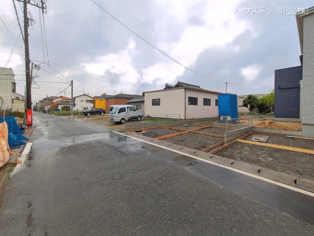 愛知県岩倉市八剱町郷の新築戸建て外構写真 2026年4月14日撮影