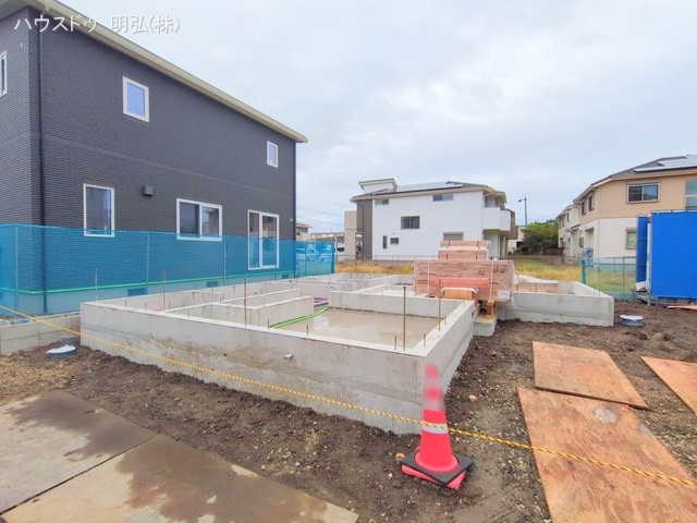 愛知県北名古屋市久地野北浦の新築戸建て基礎写真 2025年10月21日撮影