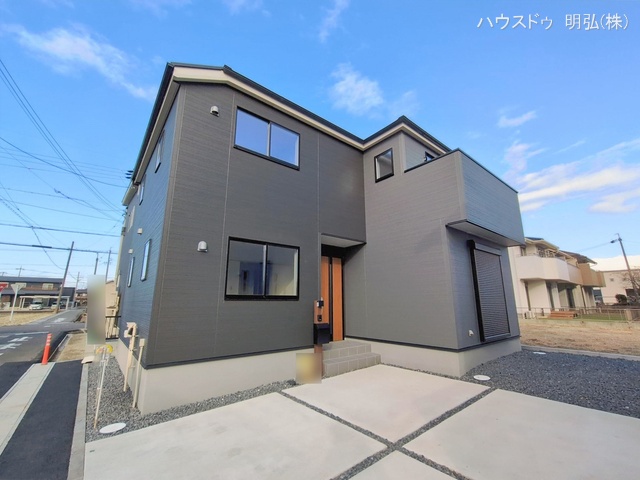 愛知県北名古屋市久地野北浦の新築戸建て完成写真 2026年1月29日撮影