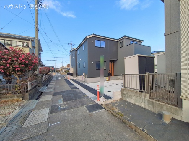 愛知県北名古屋市久地野北浦の新築戸建て完成写真 2026年1月29日撮影