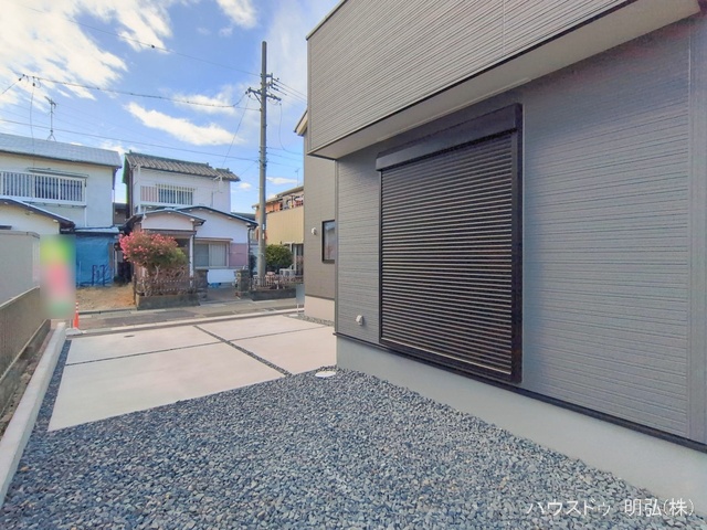 愛知県北名古屋市久地野北浦の新築戸建て完成写真 2026年1月29日撮影