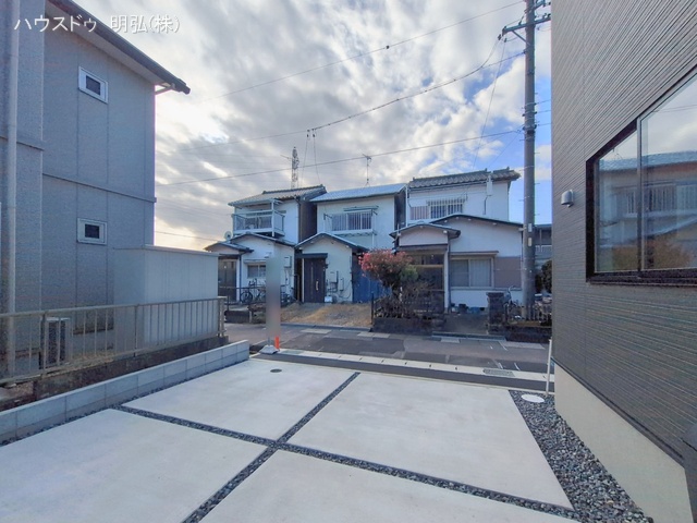 愛知県北名古屋市久地野北浦の新築戸建て完成写真 2026年1月29日撮影