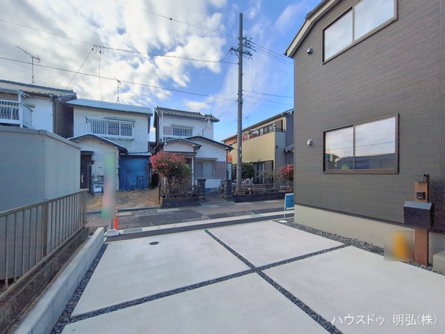 愛知県北名古屋市久地野北浦の新築戸建て完成写真 2026年1月29日撮影