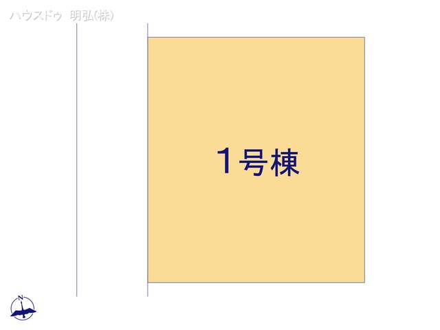 愛知県北名古屋市久地野北浦の新築戸建て全体区画図 ※図面と異なる場合は現況を優先