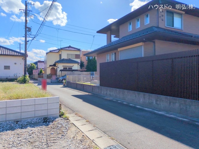 愛知県北名古屋市山之腰五条の新築戸建て更地・土地写真 2025年10月27日撮影