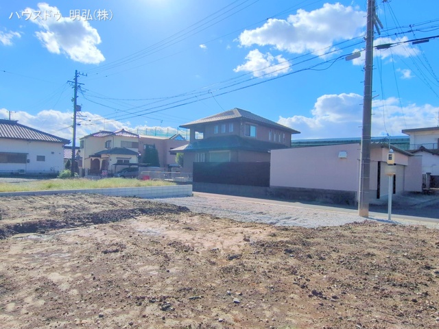 愛知県北名古屋市山之腰五条の新築戸建て更地・土地写真 2025年10月27日撮影