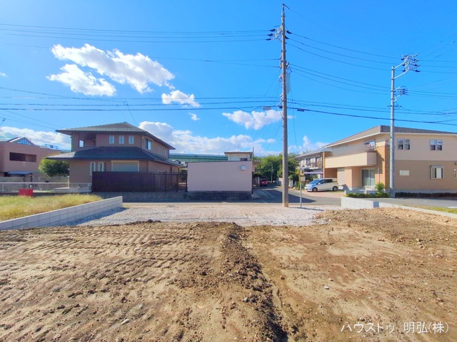 愛知県北名古屋市山之腰五条の新築戸建て更地・土地写真 2025年10月27日撮影