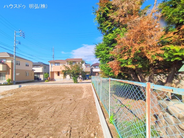 愛知県北名古屋市山之腰五条の新築戸建て更地・土地写真 2025年10月27日撮影