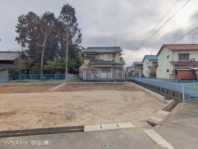愛知県北名古屋市六ツ師松葉の新築戸建て更地・土地写真 2026年1月28日撮影