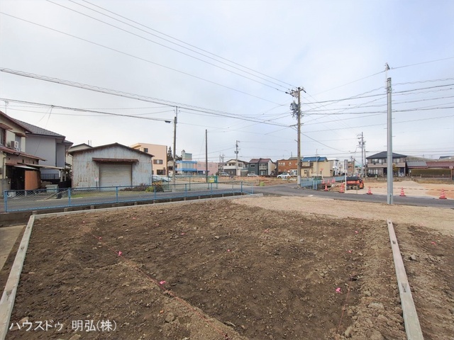 愛知県北名古屋市六ツ師松葉の新築戸建て更地・土地写真 2026年1月28日撮影
