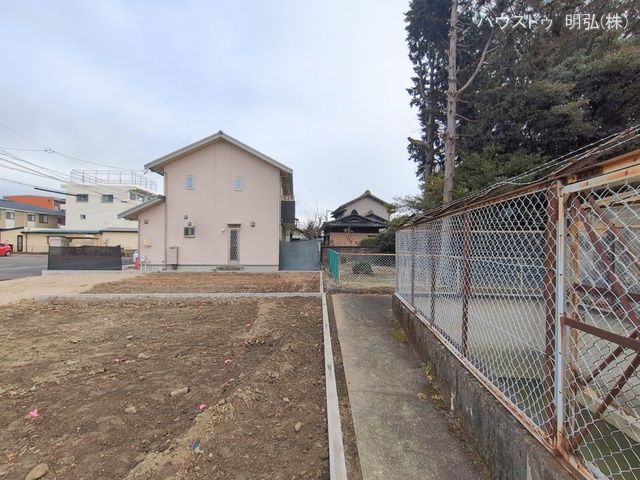 愛知県北名古屋市六ツ師松葉の新築戸建て更地・土地写真 2026年1月28日撮影