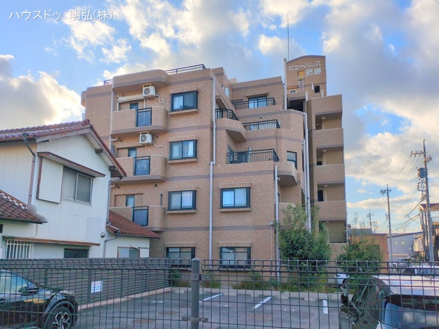 愛知県北名古屋市熊之庄古井のマンション『ビューパレス師勝』外観写真 2025年12月14日撮影