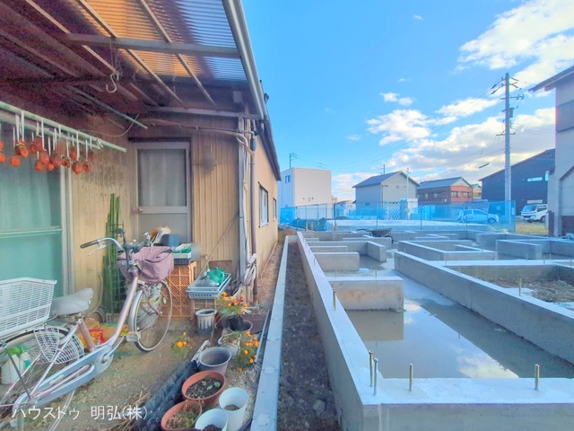 愛知県岩倉市鈴井町中島の新築戸建て基礎写真 2025年12月14日撮影