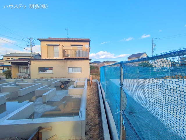 愛知県岩倉市鈴井町中島の新築戸建て基礎写真 2025年12月14日撮影