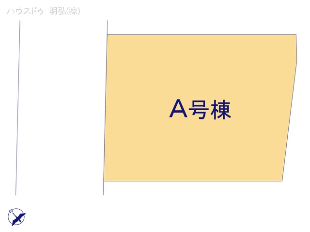 愛知県岩倉市鈴井町中島の新築戸建て全体区画図 ※図面と異なる場合は現況を優先
