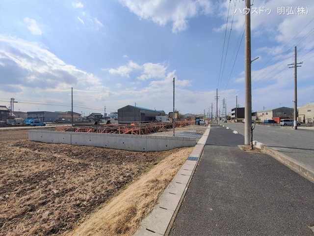 愛知県北名古屋市鍜治ケ一色西一丁目の新築戸建て基礎写真 2026年2月11日撮影