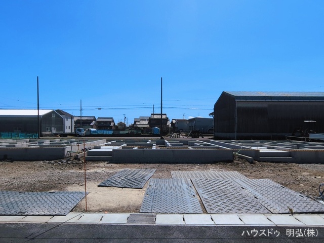 愛知県北名古屋市鍜治ケ一色西一丁目の新築戸建て基礎写真 2026年3月3日撮影