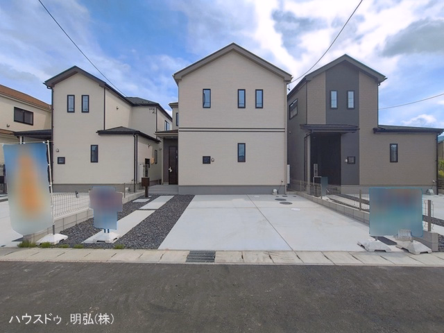 愛知県北名古屋市鍜治ケ一色西一丁目の新築戸建て完成写真 2026年6月17日撮影