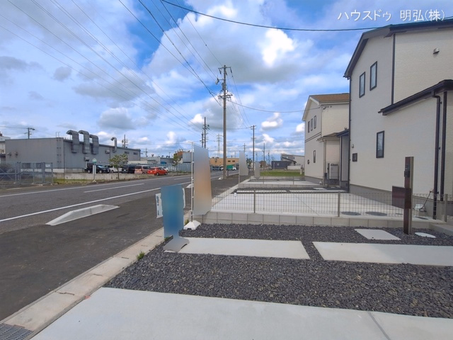 愛知県北名古屋市鍜治ケ一色西一丁目の新築戸建て完成写真 2026年6月17日撮影