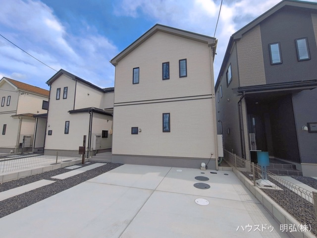 愛知県北名古屋市鍜治ケ一色西一丁目の新築戸建て完成写真 2026年6月17日撮影