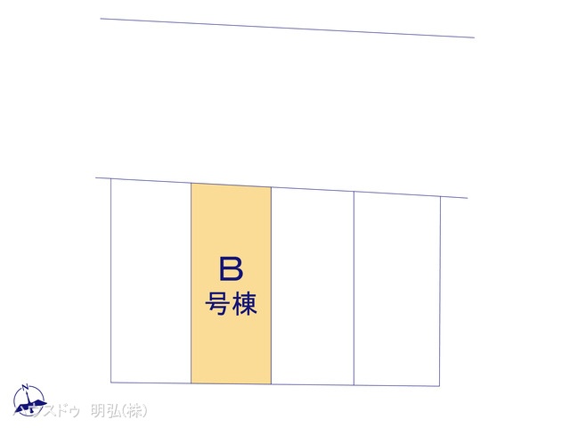 愛知県北名古屋市鍜治ケ一色西一丁目の新築戸建て全体区画図 ※図面と異なる場合は現況を優先