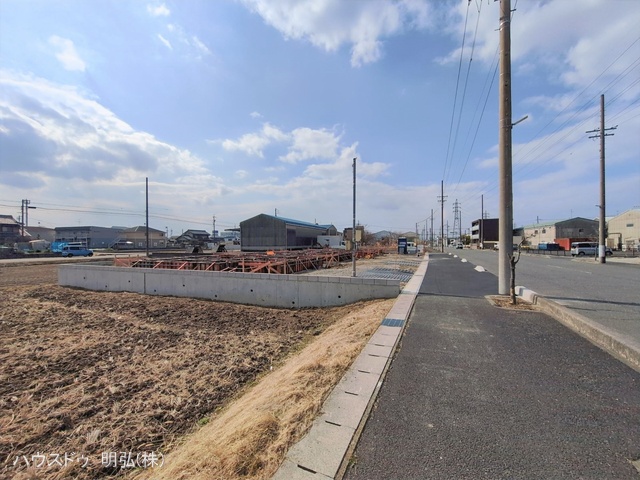 愛知県北名古屋市鍜治ケ一色西一丁目の新築戸建て基礎写真 2026年2月11日撮影