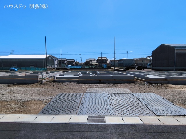 愛知県北名古屋市鍜治ケ一色西一丁目の新築戸建て基礎写真 2026年3月3日撮影