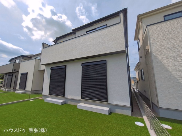 愛知県北名古屋市鍜治ケ一色西一丁目の新築戸建て完成写真 2026年6月17日撮影