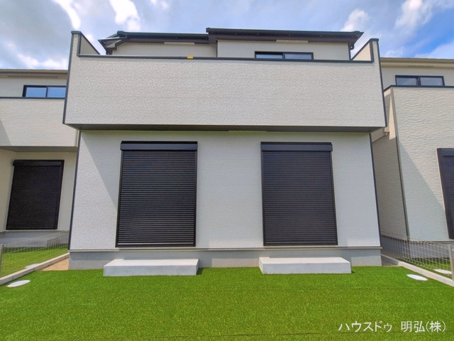 愛知県北名古屋市鍜治ケ一色西一丁目の新築戸建て完成写真 2026年6月17日撮影