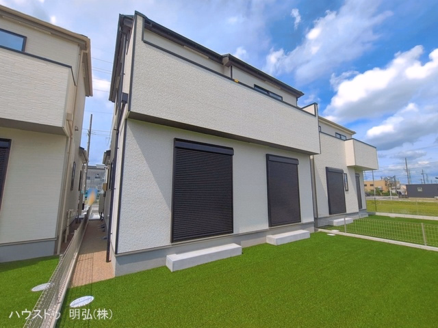 愛知県北名古屋市鍜治ケ一色西一丁目の新築戸建て完成写真 2026年6月17日撮影