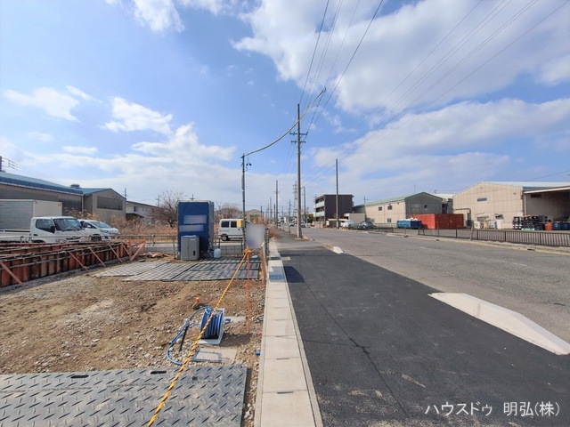 愛知県北名古屋市鍜治ケ一色西一丁目の新築戸建て基礎写真 2026年2月11日撮影