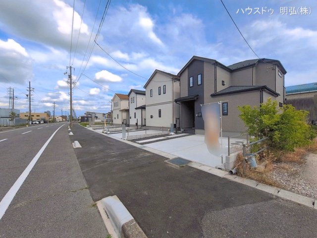 愛知県北名古屋市鍜治ケ一色西一丁目の新築戸建て完成写真 2026年6月17日撮影