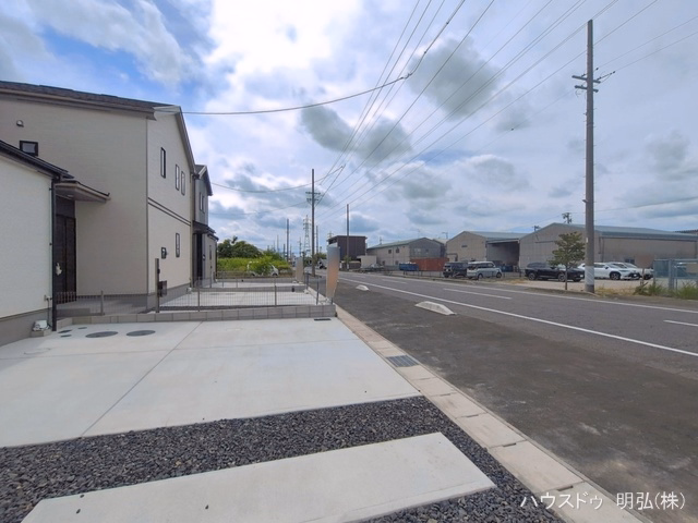 愛知県北名古屋市鍜治ケ一色西一丁目の新築戸建て完成写真 2026年6月17日撮影